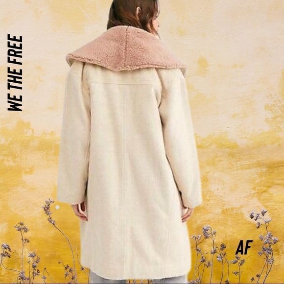 FREE PEOPLE COCO COZY COAT NEW MEDIUM - Picture 3 of 14